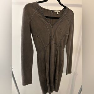 Medium Charlotte Russe suede bodycon dress - only worn once